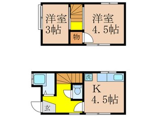 阿部様邸の物件間取画像